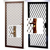 The doors are designed to provide an additional layer of security for homes without compromising the aesthetic appeal